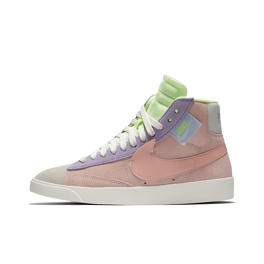Men Shoes Rebel - Nike Blazer Rebel Leather Fashion Mid