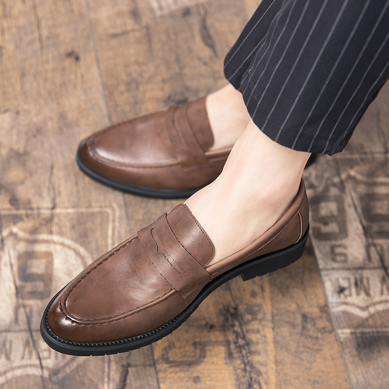 New Soft Leather Breathable Le - Men Shoes Europe To Us 评论和价格