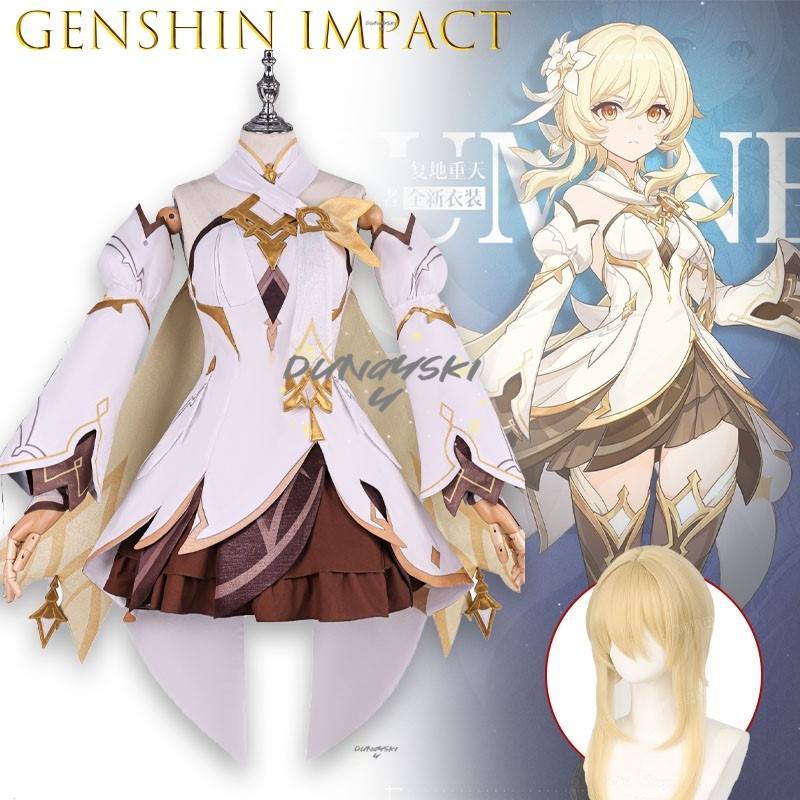 Genshin Impact Lumine Aether H - Men Shoes Europe To Us 评论和价格