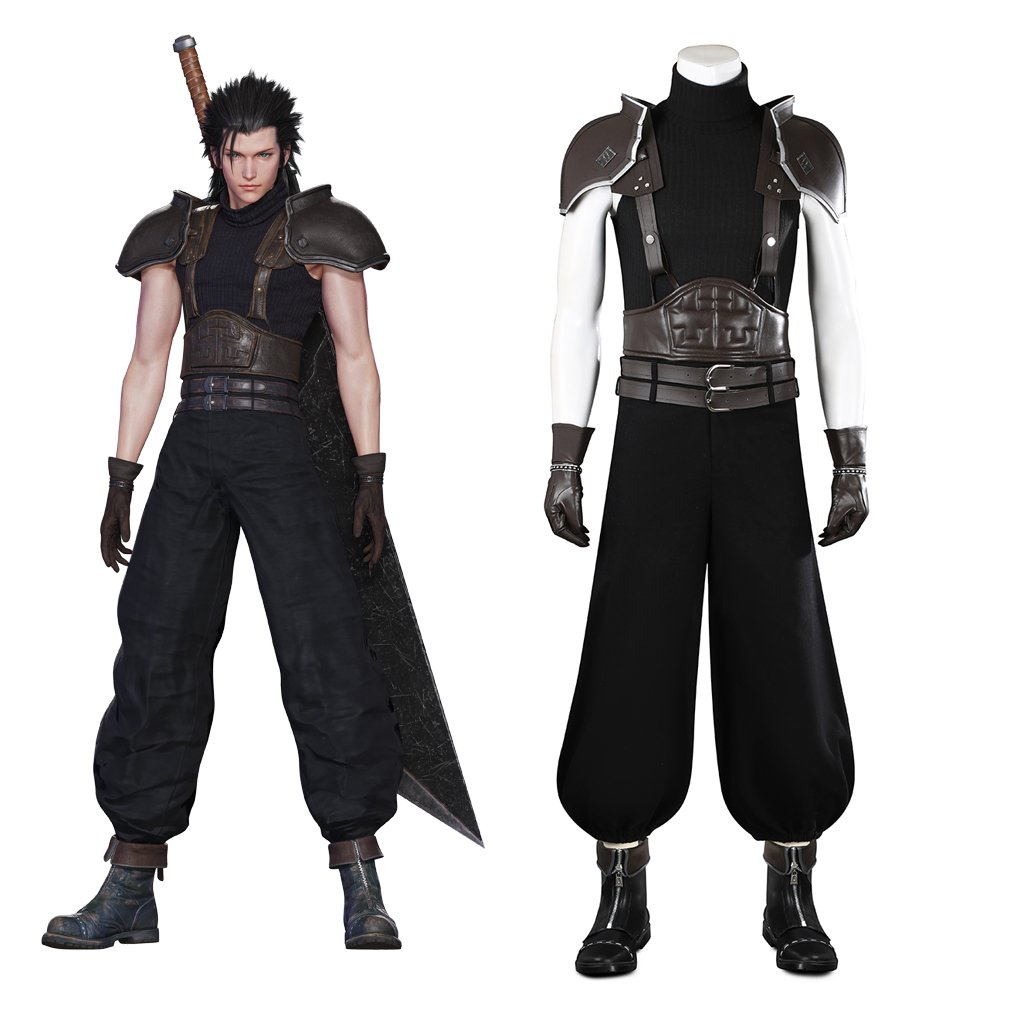 Zack Fair Cosplay Costume FF7  - Men Shoes Europe To Us 评论和价格