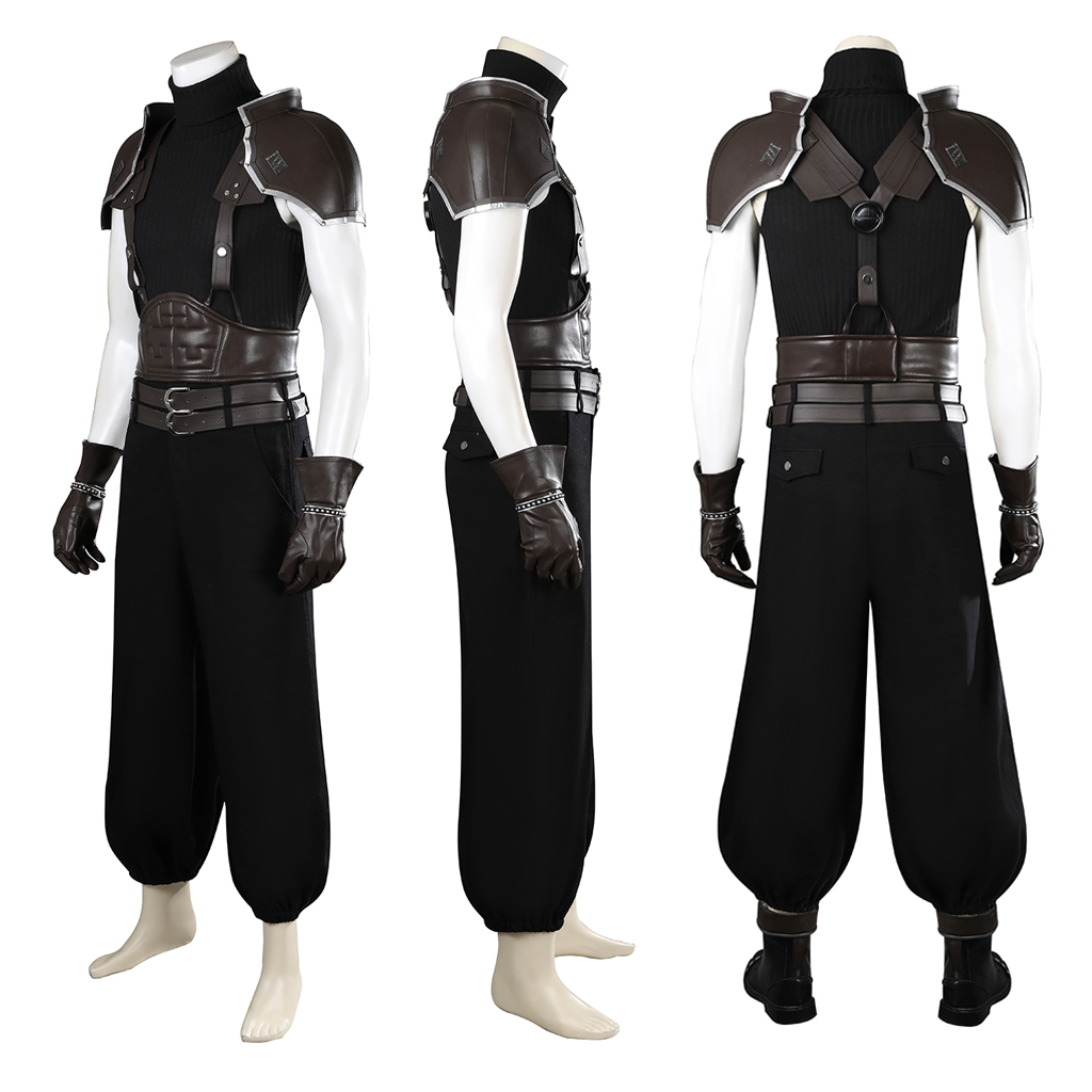 Zack Fair Cosplay Costume FF7  - Men Shoes Europe To Us 评论和价格