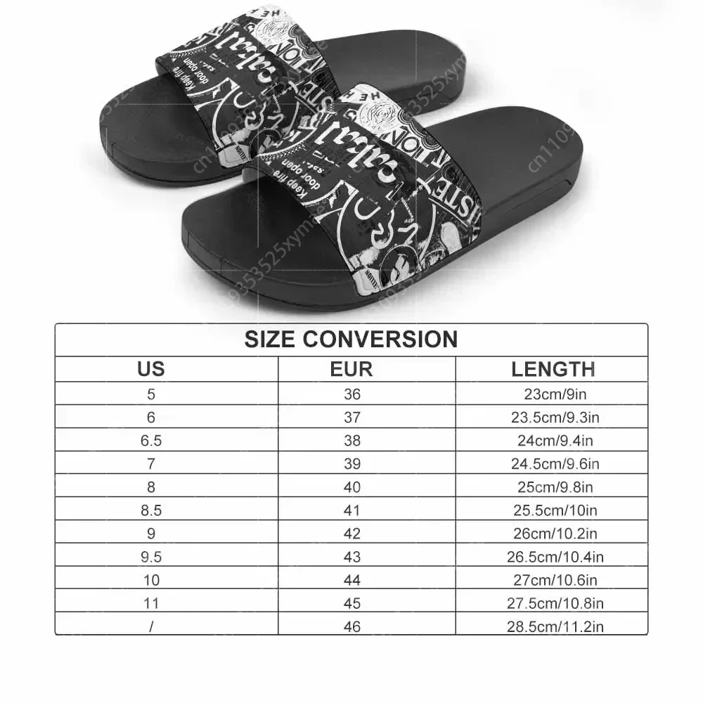 men Custom Pattern Slippers Ge - Men'S Shoes With Platform 评论和价格