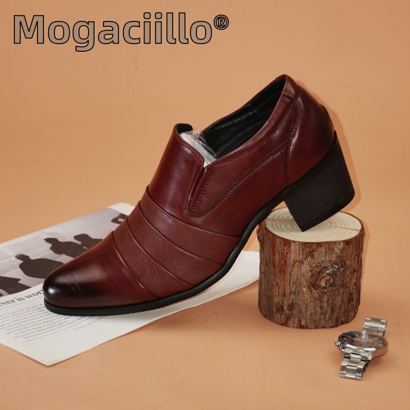 Hot Selling Men's Leather High - Men Shoes Europe To Us 评论和价格