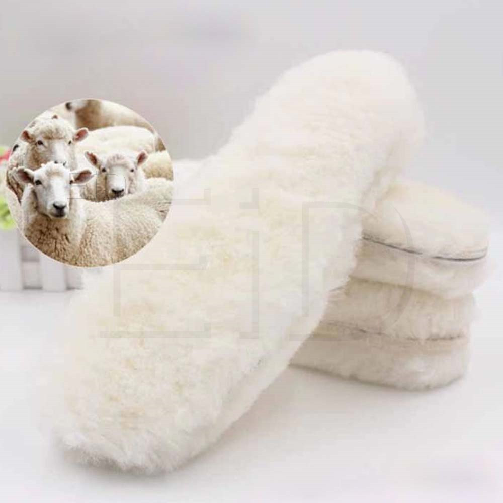 Natural Wool Insoles Fur warm  - Men Shoes Eid 评论和价格