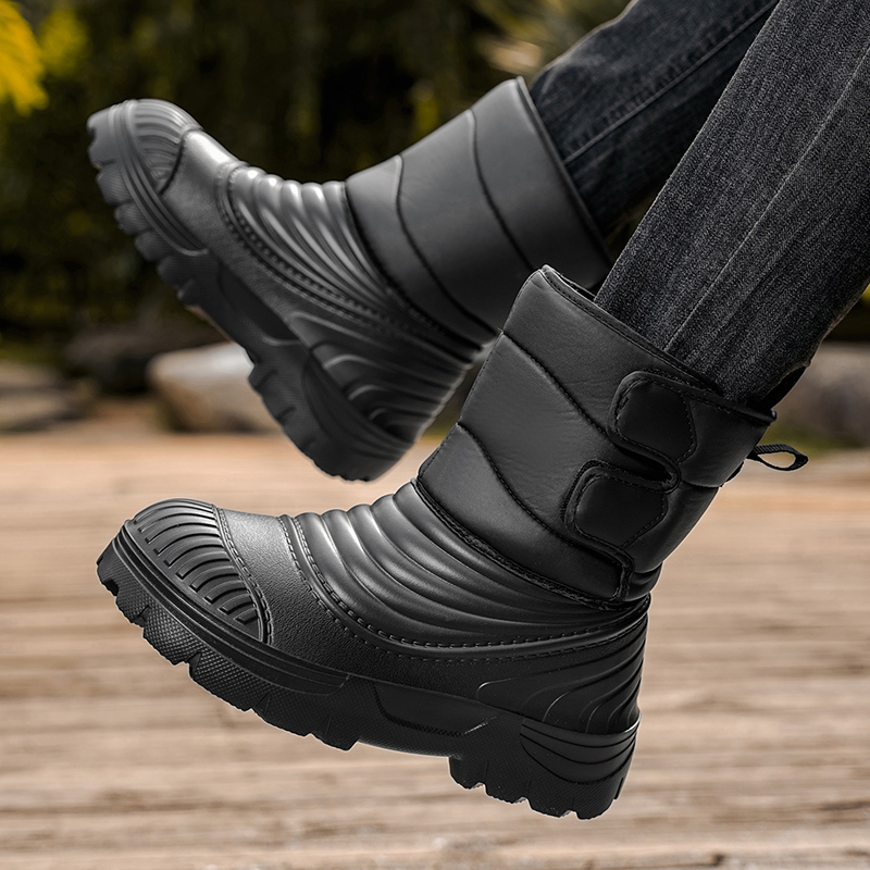 New Men's Winter Snow Boots Th - Hiking Boot Waterproof 评论和价格