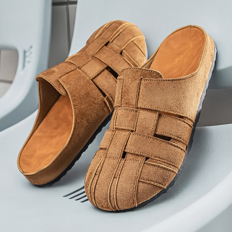 Summer Men Outside Flat Shoes  - Men Shoes Size 11 评论和价格