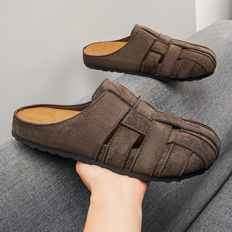 Summer Men Outside Flat Shoes  - Men Shoes Size 11 评论和价格