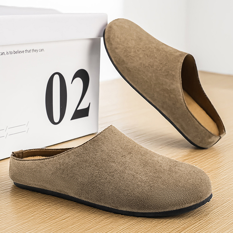 Men's New Slip-On Mules Closed - Men'S Shoes With Platform 评论和价格