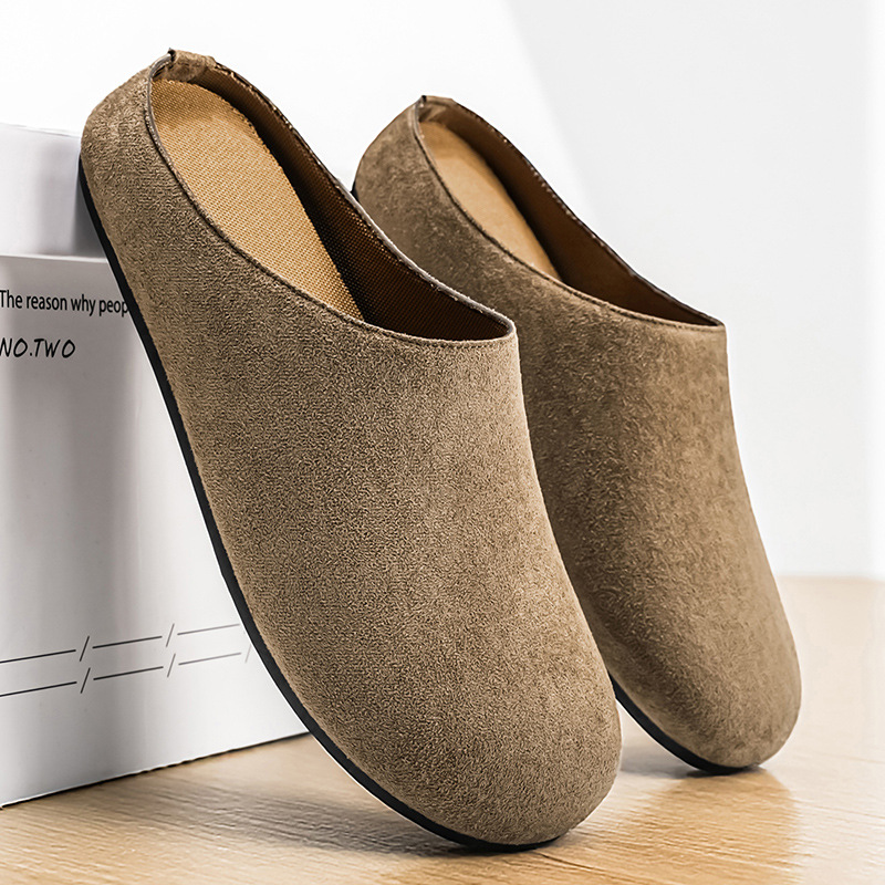 Men's New Slip-On Mules Closed - Men'S Shoes With Platform 评论和价格