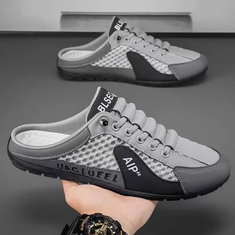 Men's Fashion Soft-soled Half  - Men Shoes Marks 评论和价格