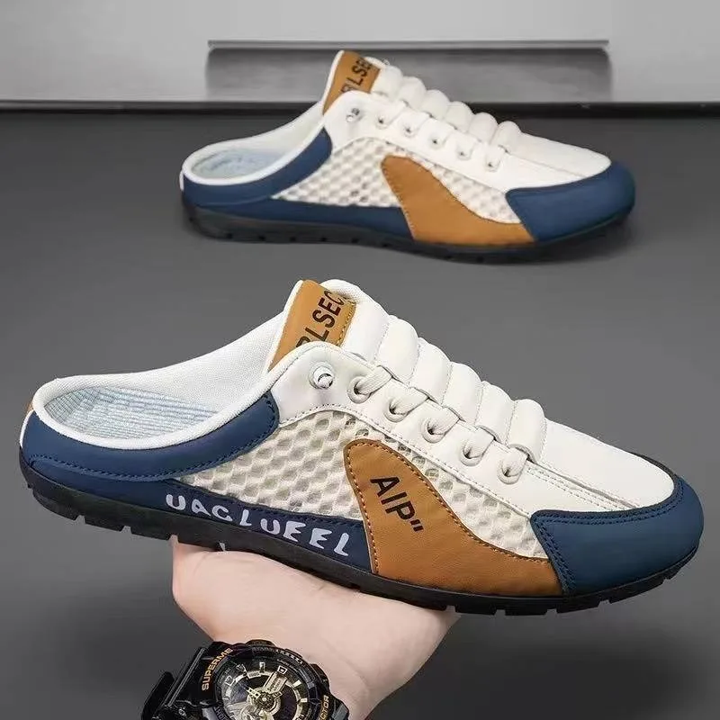 Men's Fashion Soft-soled Half  - Men Shoes Marks 评论和价格