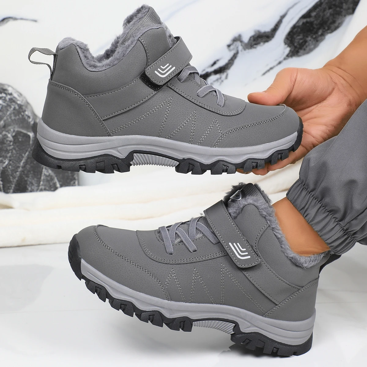 Winter Men Boots High Quality  - Hiking Boot Waterproof 评论和价格