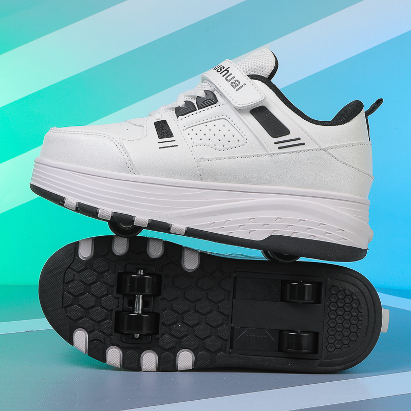 Kids 4‑Wheel Retractable Rolle - Men Shoes Men 评论和价格
