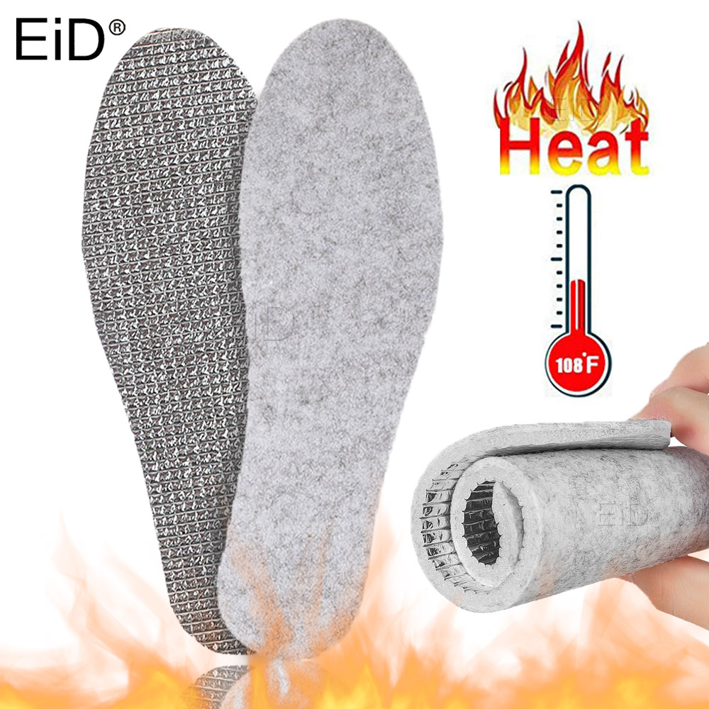 Heated Tin foil Insoles Feet W - Men Shoes Eid 评论和价格