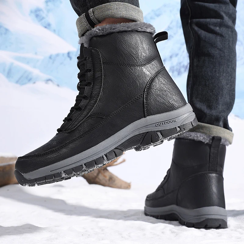 High Quality Warm Men's Snow B - Hiking Boot Waterproof 评论和价格