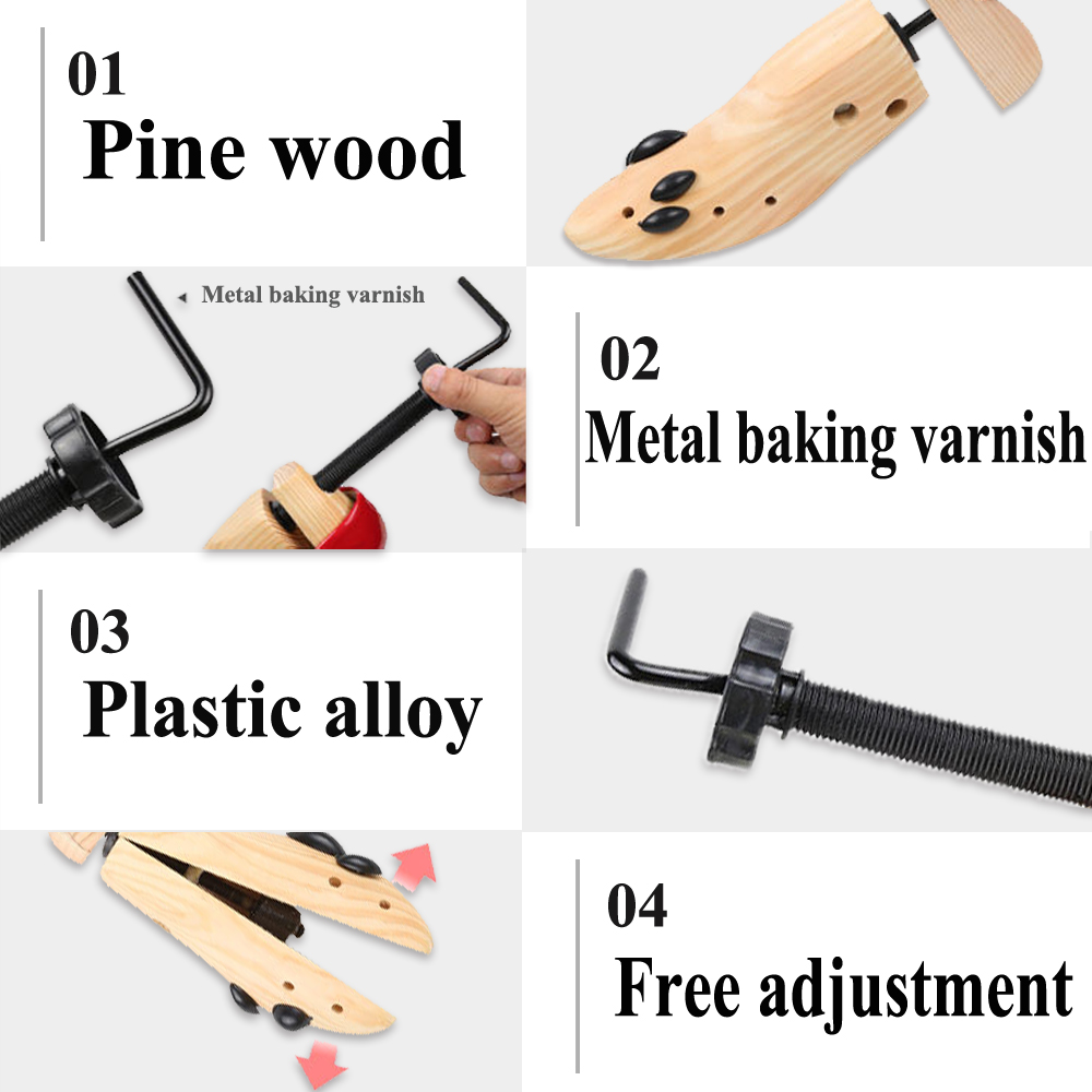 Fits Fixed Shoe Stretcher Wood - Men Shoes Eid 评论和价格
