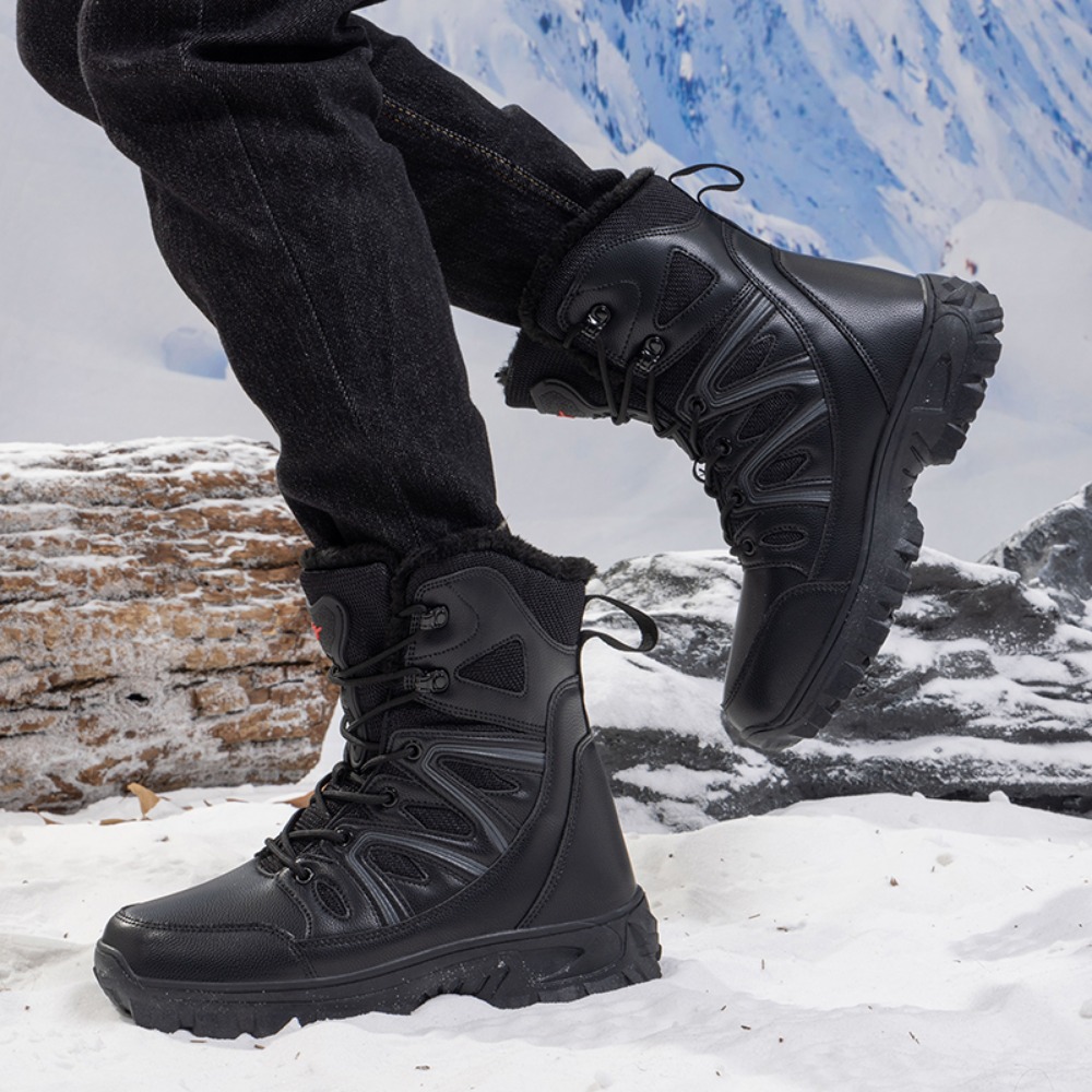 Men Winter Men Snow Boots Supe - Hiking Boot Waterproof 评论和价格