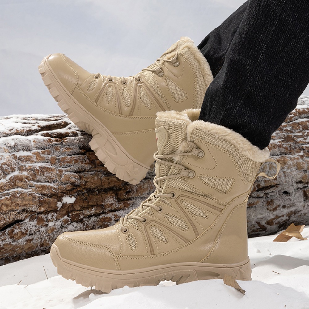 Men Winter Men Snow Boots Supe - Hiking Boot Waterproof 评论和价格