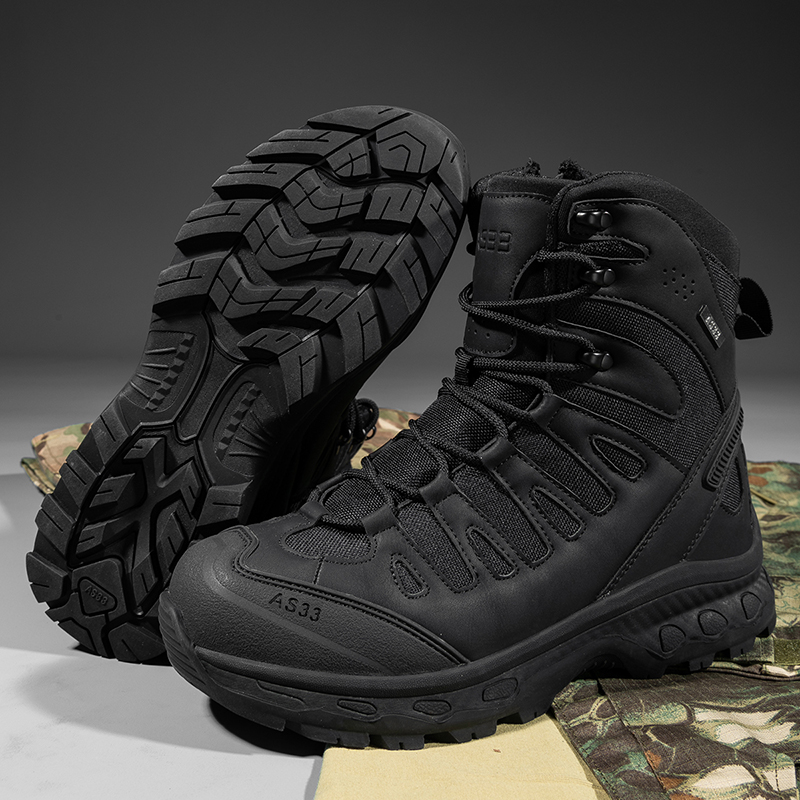 Men Tactical Boots Lace Up Bra - Hiking Boot Waterproof 评论和价格